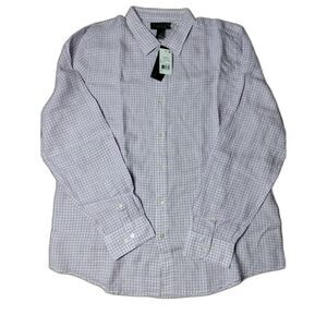 The mens store Bllomingdales Dress Shirt SIZE LARGE